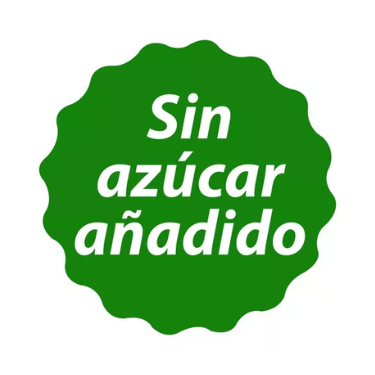 SIN AZÚCAR AÑADIDA